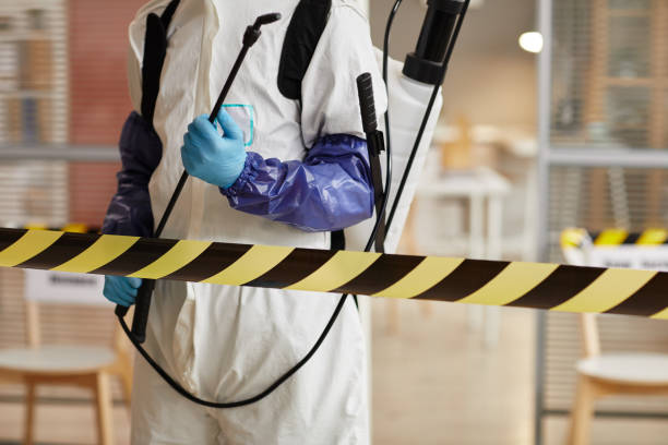Professional Biohazard Cleanup technician working in Charleston, MO